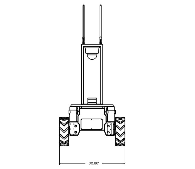 Model 200 End View